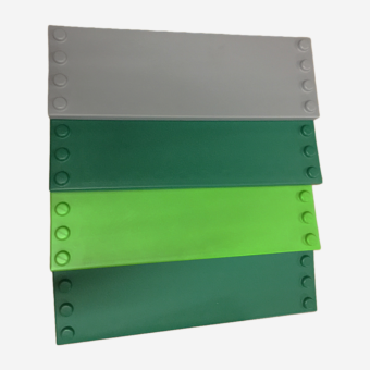 Ensemble unique de planches ESDA pour correspondre aux blocs de camouflage. Ensemble unique de planches ESDA pour correspondre aux blocs de camouflage.