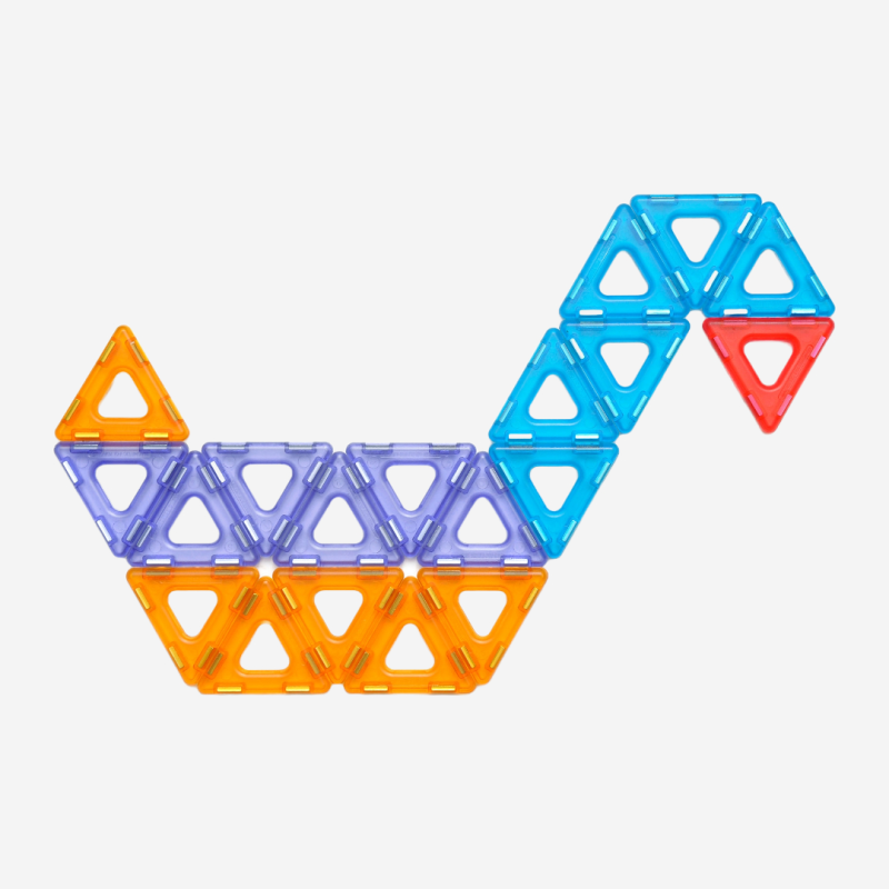 Polydron magnétique transparent 64 pieces Polydron magnétique transparent 64 pieces