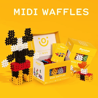 Midi waffle by Marioinex | jouets décontractés à impact positif