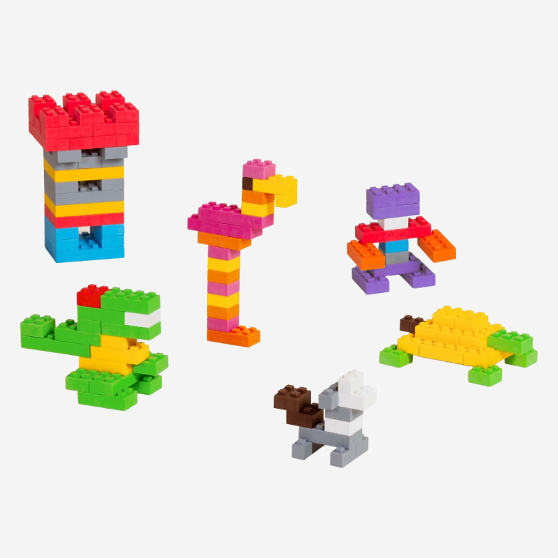 Blocs classiques Marioinex, blocs souples et flexibles, 100% recyclables