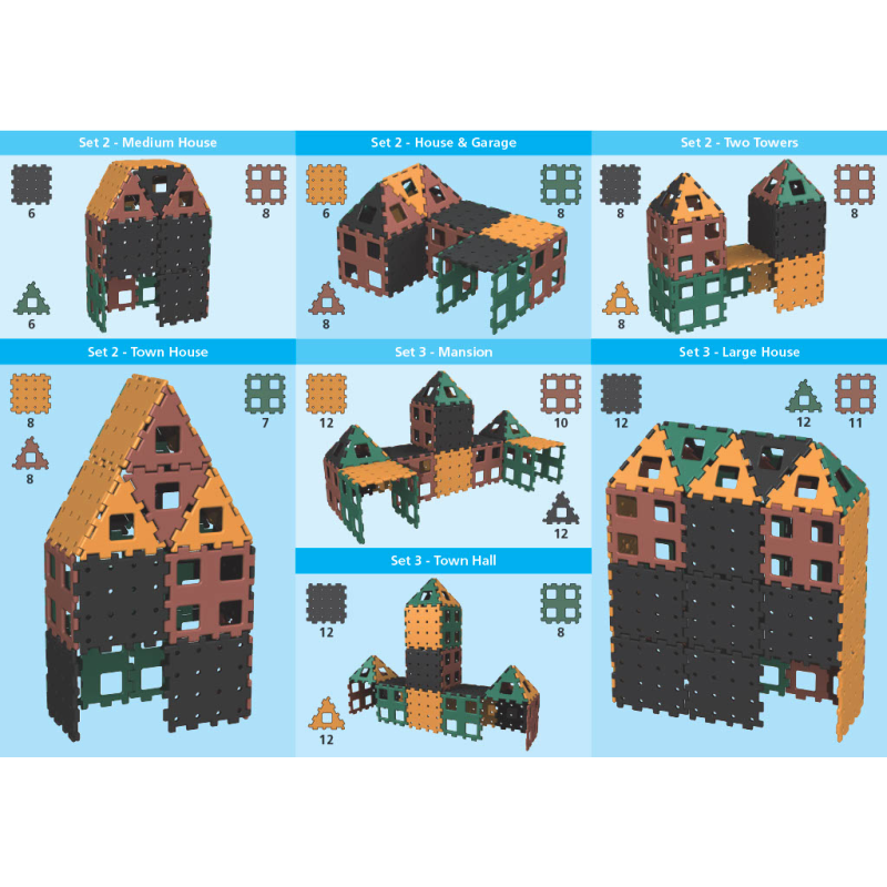 Exemples de plaques Polydron XL, construction de gros jouets, que puis-je réaliser avec Polydron Exemples de plaques Polydron XL, construction de gros jouets, que puis-je réaliser avec Polydron