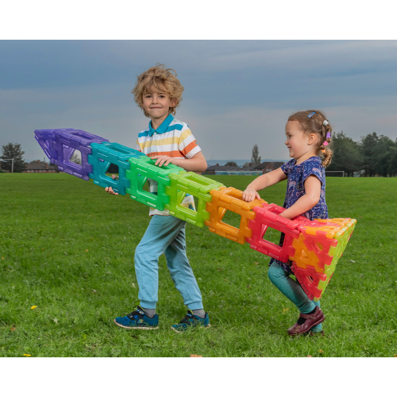 Polydron translucide géant, Polydron, Polydron géant, blocs XL, transparent Polydron translucide géant, Polydron, Polydron géant, blocs XL, transparent