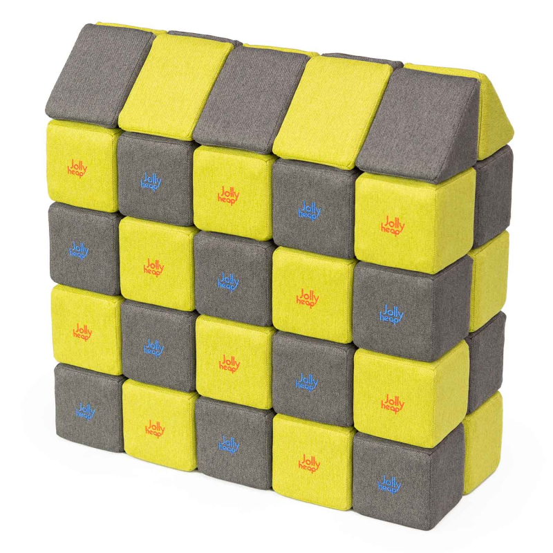 Blocs magnétiques Jolly Heap en tissu doux et en mousse Blocs magnétiques Jolly Heap en tissu doux et en mousse