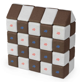 Blocs magnétiques Jolly Heap en tissu doux et en mousse Blocs magnétiques Jolly Heap en tissu doux et en mousse