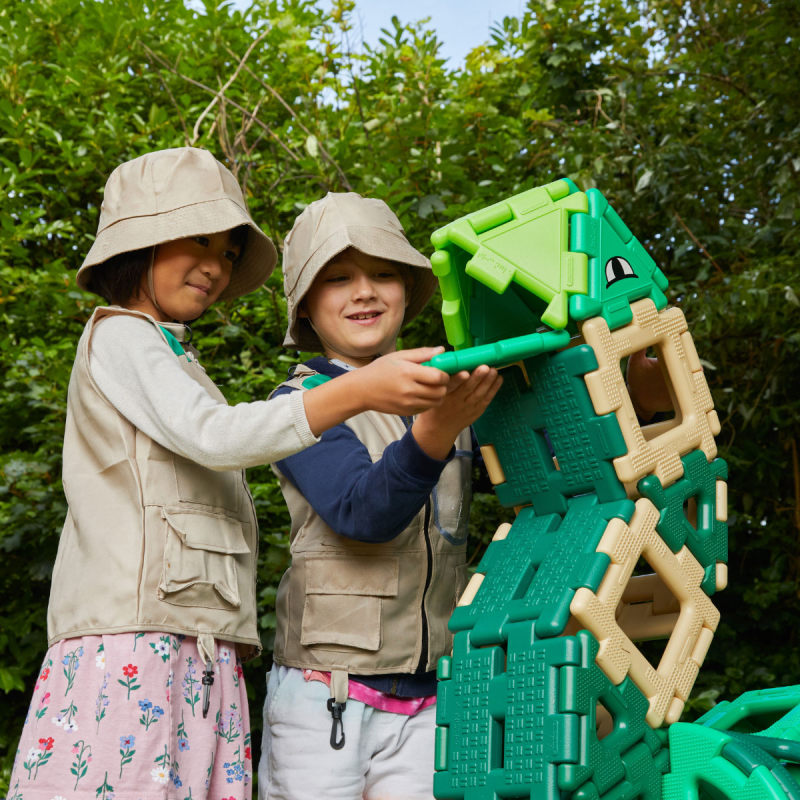 Construction d'enfants Construction d'enfants