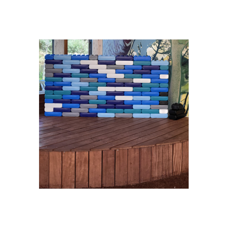 Set Aqua avec des couleurs bleues calmes. Grands blocs de qualité. Set Aqua avec des couleurs bleues calmes. Grands blocs de qualité.