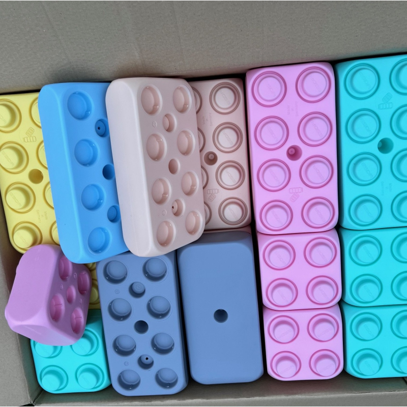 Blocs pastel, couleurs douces Blocs Blubloxx XL en plastique recyclé