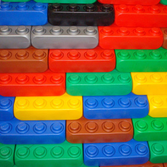 Demi Boite de briques de construction Demi Boite de briques de construction
