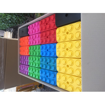 Blocs ESDA avec déviation de couleur Blocs ESDA avec déviation de couleur