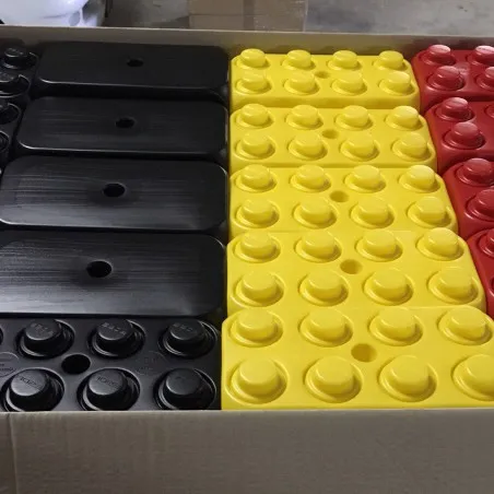 blocs de drapeau belge