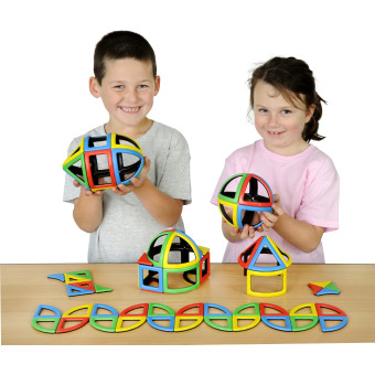 Construire avec des aimants, Polydron Construire avec des aimants, Polydron