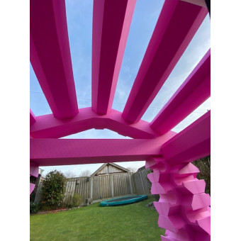 Cabane en rondins jouet XL géante