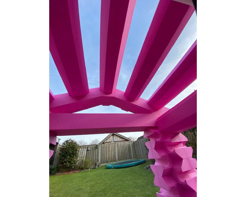 Cabane en rondins jouet XL géante