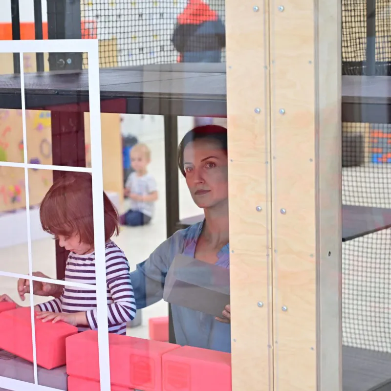 Grand blocs de mousse