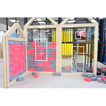 Grand blocs de mousse