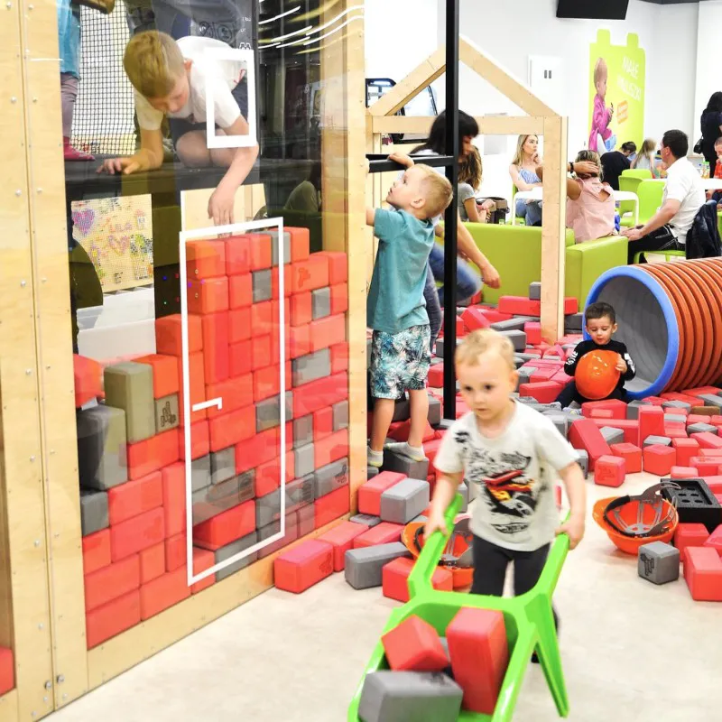 Grand blocs de mousse