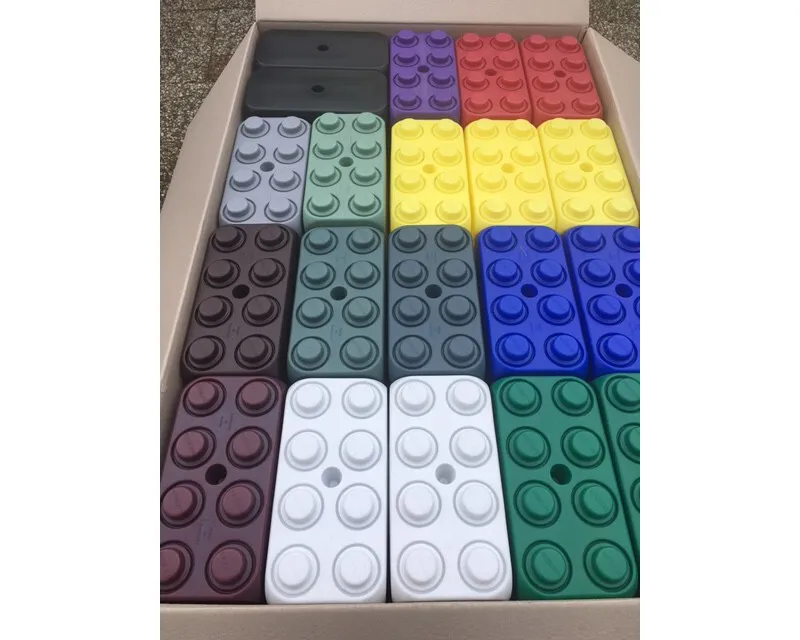 Blocs ESDA avec déviation de couleur Blocs ESDA avec déviation de couleur