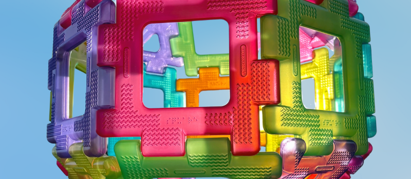 Polydron géant translucide - Polydron - Grands blocs de construction transparents